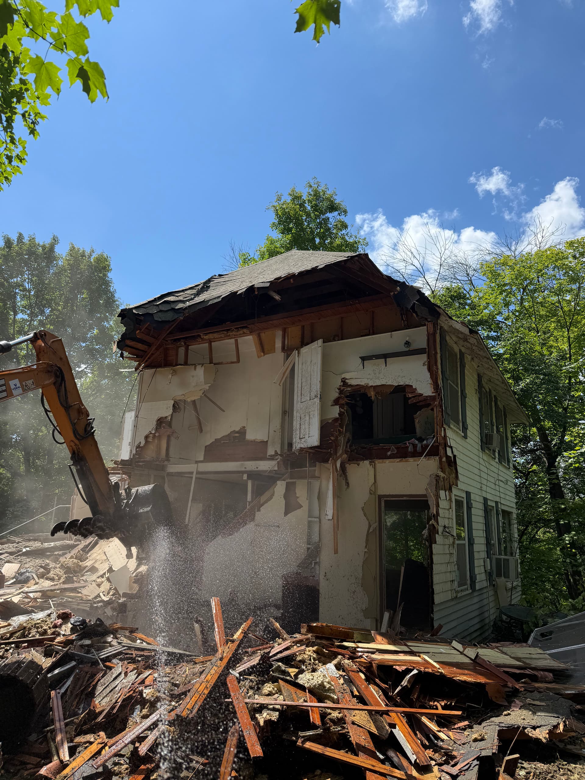 Gallery photos for Demolition to Final Grade on a Full Rebuild in Tonka Bay: Image #2